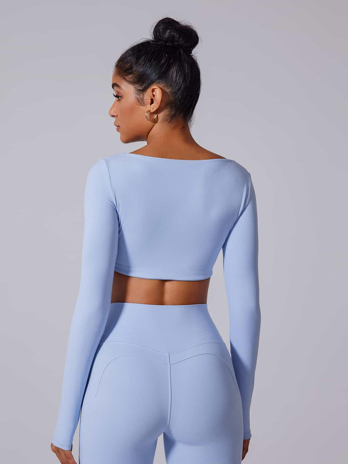 AirSoft Tight Fitting Long Sleeved Shirt - MASKERT - Sofe Blue / S