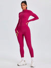 AirSoft Zip-Up Long-Sleeve Tight Fitting Sports Set