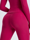 AirSoft Zip-Up Long-Sleeve Tight Fitting Sports Set