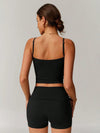 SculptEase Lightweight V-neck Vest & Shorts Set