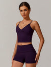 SculptEase Lightweight V-neck Vest & Shorts Set
