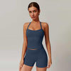 Back Cut Out Sports Tank Top - MASKERT - 