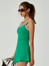 High Stretch Sleeveless Backless Tennis Dress