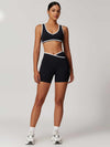V-Neck Colorblock Sports Suit - MASKERT - Snow / S