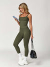 AirSoft U-Neck Ruched Lounge Tank Top - MASKERT - 