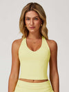V Neck Racerback Tank Top - MASKERT - 