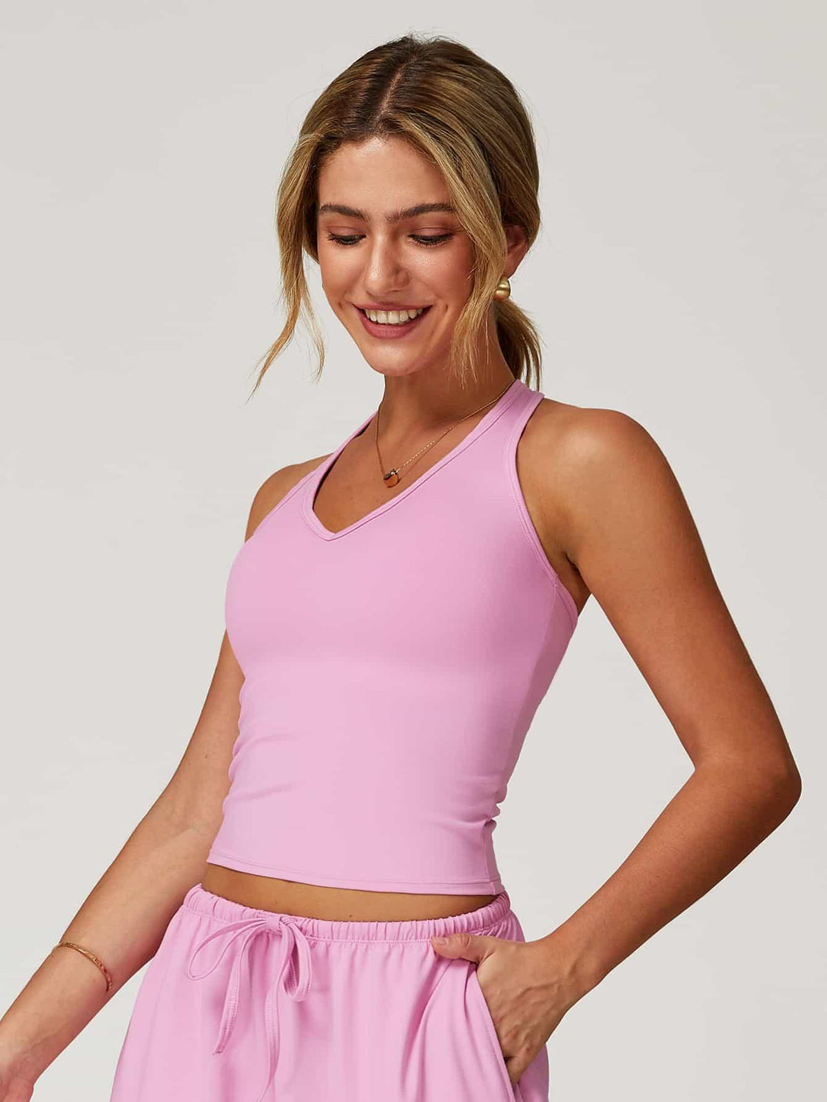 AirSoft Neck Hanging Vest - MASKERT - Lavender Pink / S