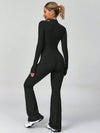 CloudWeave Long Sleeve Flared Jumpsuit