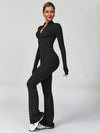 CloudWeave Long Sleeve Flared Jumpsuit