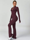 CloudWeave Long Sleeve Flared Jumpsuit