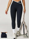 FlexContour Colorblock Cross Waist Leggings