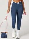 FlexContour Colorblock Cross Waist Leggings