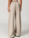 EaseSculpt Drawstring Waist Straight-Leg Casual Sport Pants