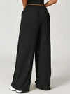 EaseSculpt Drawstring Waist Straight-Leg Casual Sport Pants