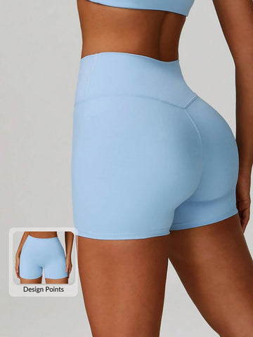 AirSculpt High Waist Tight Fitting Sports Shorts