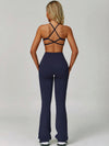 AirFlex Sculpt Spaghetti Strap Crossback Yoga Set