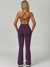 AirFlex Sculpt Spaghetti Strap Crossback Yoga Set