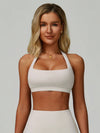 CloudSoft Cropped Sculpt Halter Top