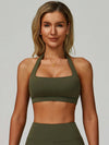 CloudSoft Cropped Sculpt Halter Top