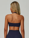 CloudSoft Cropped Sculpt Halter Top