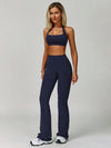 CloudSoft Cropped Sculpt Halter Top