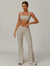 CloudFit Cross-Waist Flared Yoga Pants