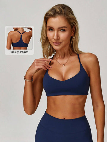 SecondSkin Sculpt Y-Back Crop Tank Top