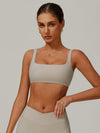 AirContour Sculpt Square Neck Crop Top
