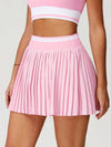 Colorblock Sculpt Active Pleated Skirt