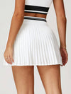 Colorblock Sculpt Active Pleated Skirt