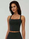 CloudSoft Square Neck Contour Workout Tank