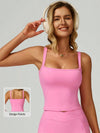 CloudSoft Square Neck Contour Workout Tank