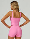 CloudSoft Square Neck Contour Workout Tank