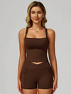 CloudSoft Square Neck Contour Workout Tank