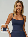 CloudSoft Square Neck Contour Workout Tank