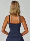 CloudSoft Square Neck Contour Workout Tank