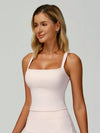 CloudSoft Square Neck Contour Workout Tank