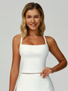 CloudSoft Square Neck Contour Workout Tank