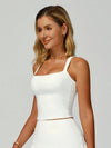 CloudSoft Square Neck Contour Workout Tank