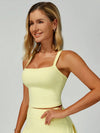 CloudSoft Square Neck Contour Workout Tank