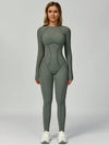 AirSculpt Cut-out Back Corset-style Lift Butt Jumpsuit
