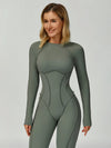 AirSculpt Cut-out Back Corset-style Lift Butt Jumpsuit