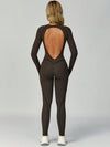 AirSculpt Cut-out Back Corset-style Lift Butt Jumpsuit