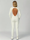 AirSculpt Cut-out Back Corset-style Lift Butt Jumpsuit