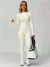 AirSculpt Cut-out Back Corset-style Lift Butt Jumpsuit