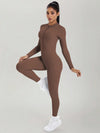 AirSculpt Zip-up Cut-out Back Contour Jumpsuit