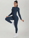 AirSculpt Zip-up Cut-out Back Contour Jumpsuit