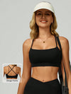 AirSkin SecondSkin Cross Back Yoga Bra Top
