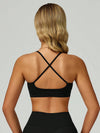 AirSkin SecondSkin Cross Back Yoga Bra Top