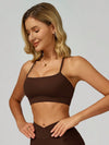 AirSkin SecondSkin Cross Back Yoga Bra Top